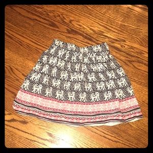 Elephant design skirt